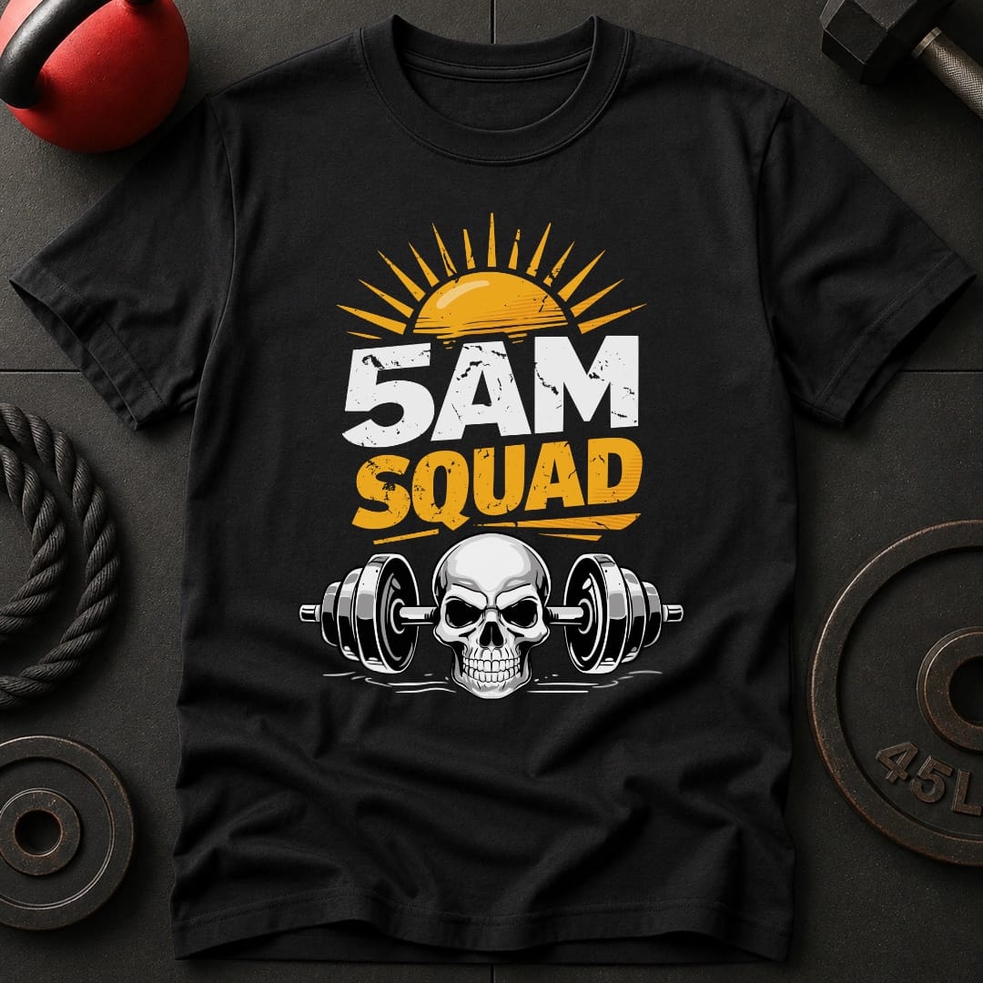 5AM Squad Skull T-shirt