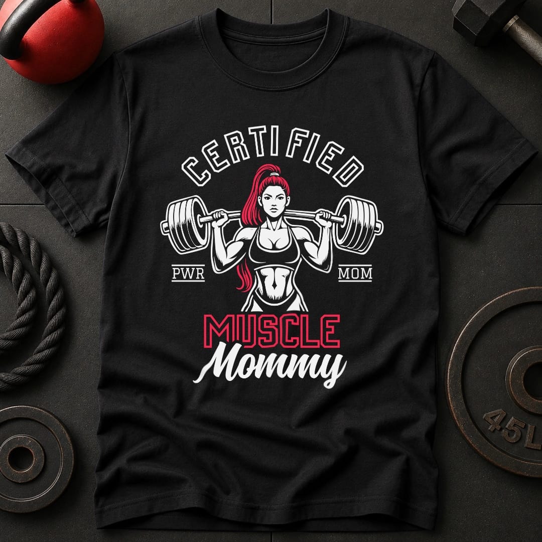 Certified Muscle Mommy T-shirt