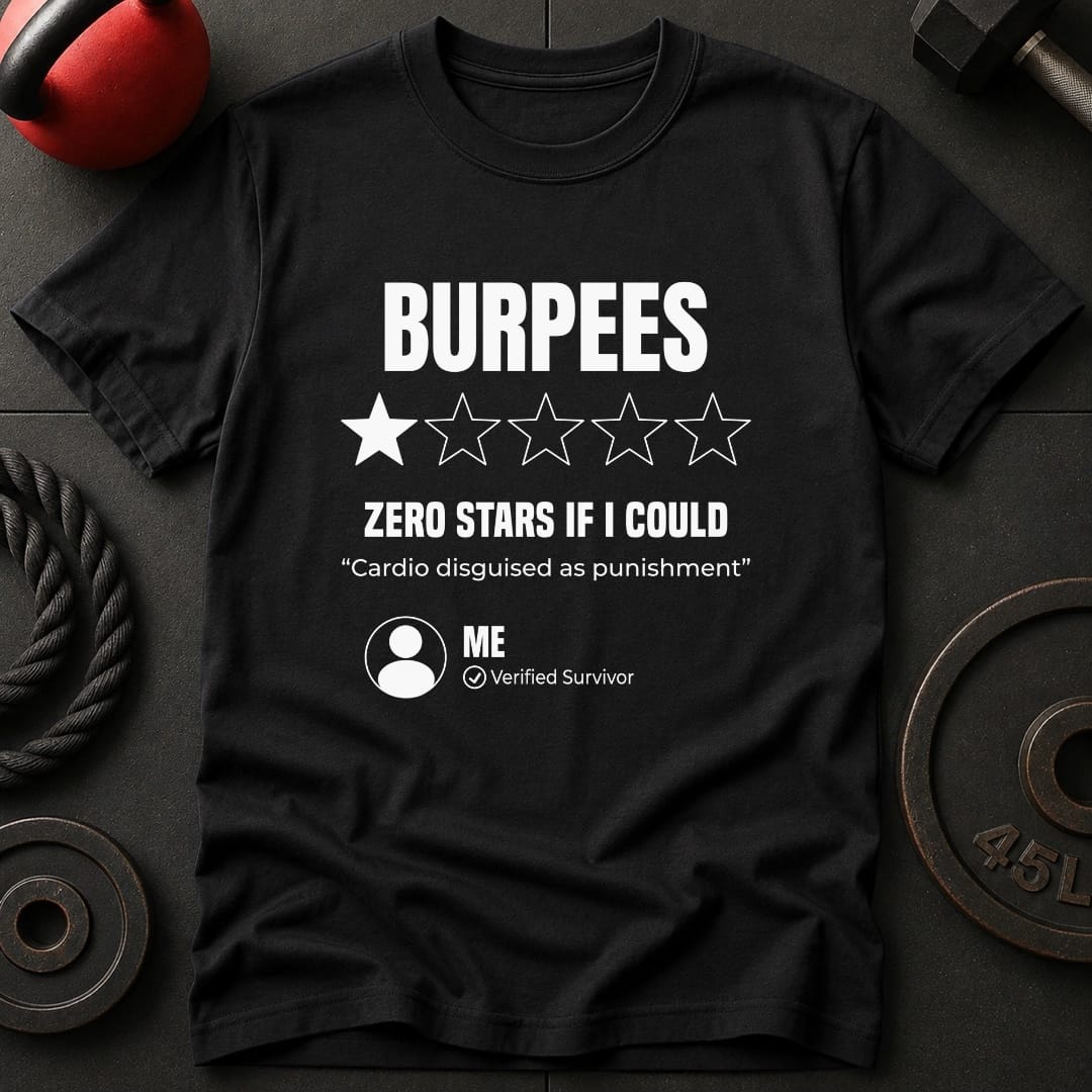Burpees Review T-shirt