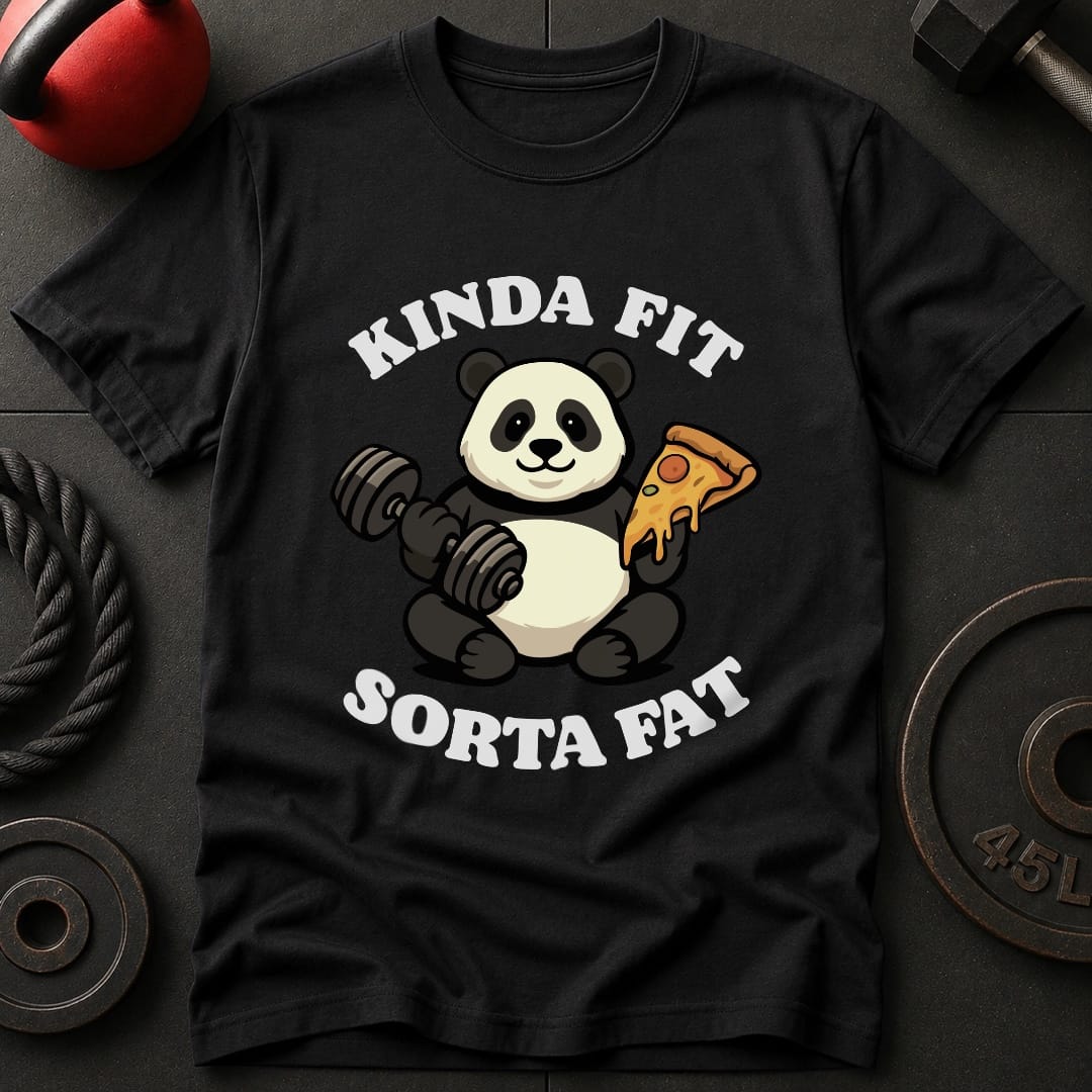 Kinda Fit Sorta Fat Panda T-Shirt