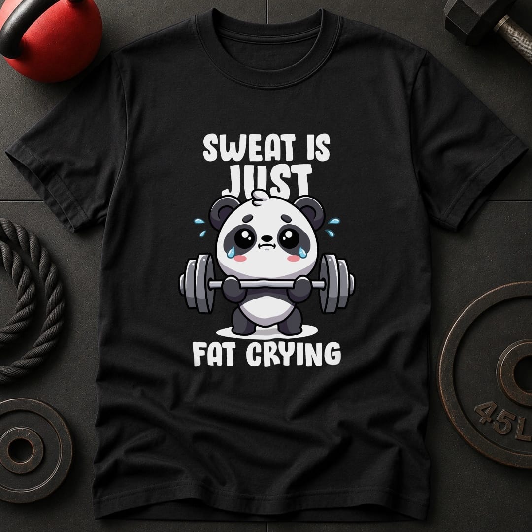 Sweat Is Just Fat Crying T-Shirt