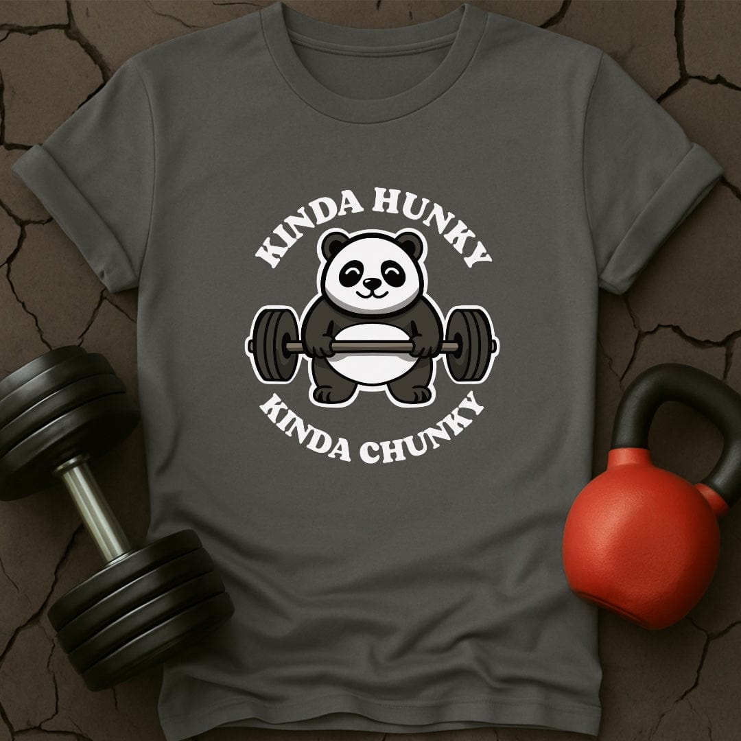 Kinda Hunky Kinda Chunky Panda Gym T-Shirt