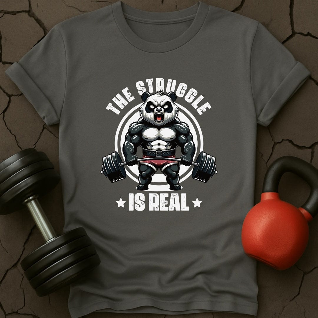 The Struggle Is Real Panda T-Shirt