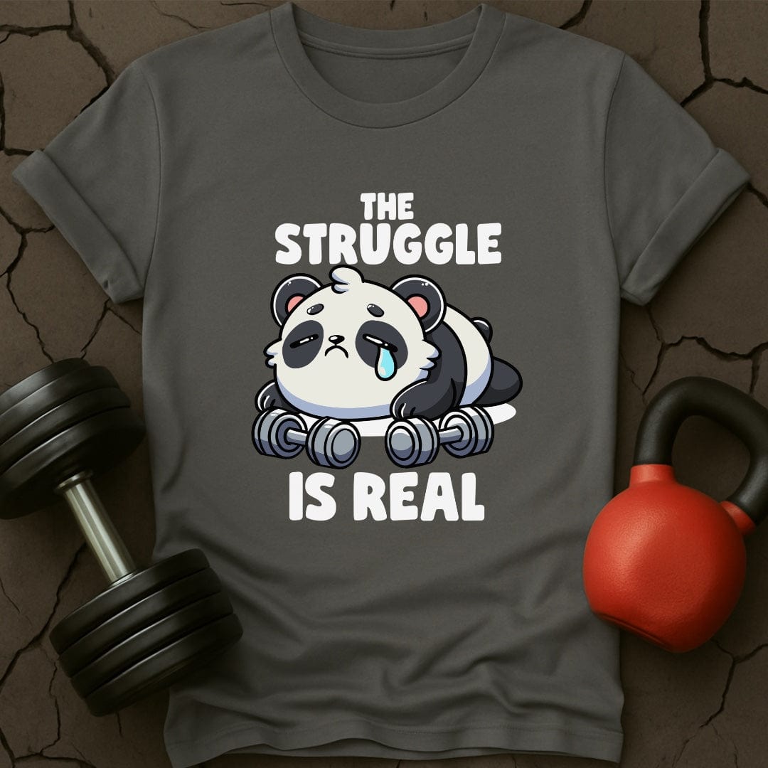 The Struggle Is Real Panda T-Shirt