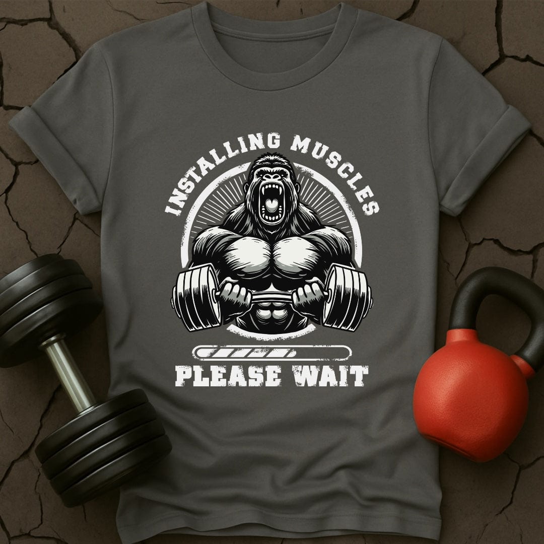 Installing Muscles Gorilla T-Shirt