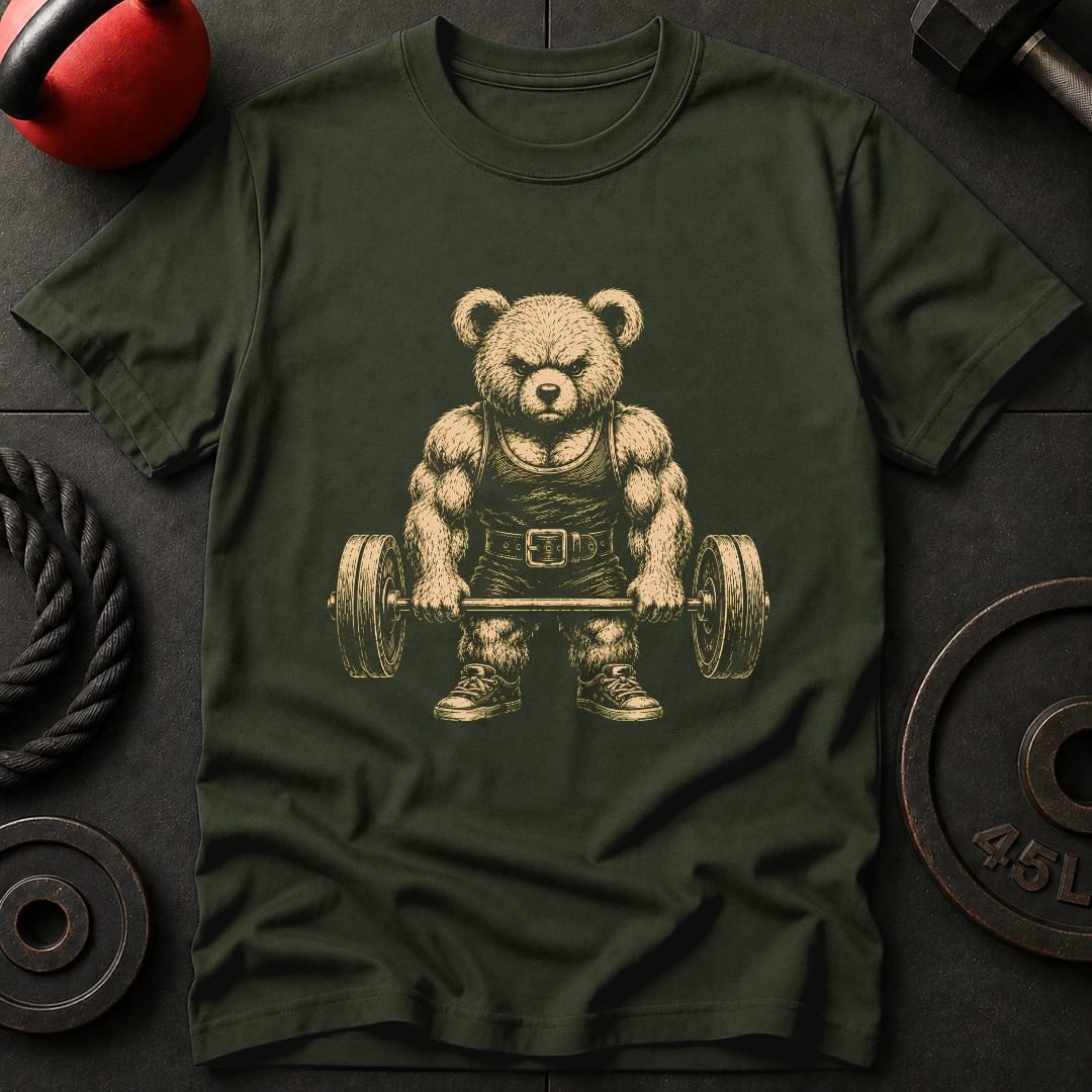 Weightlifting Bear T-shirt