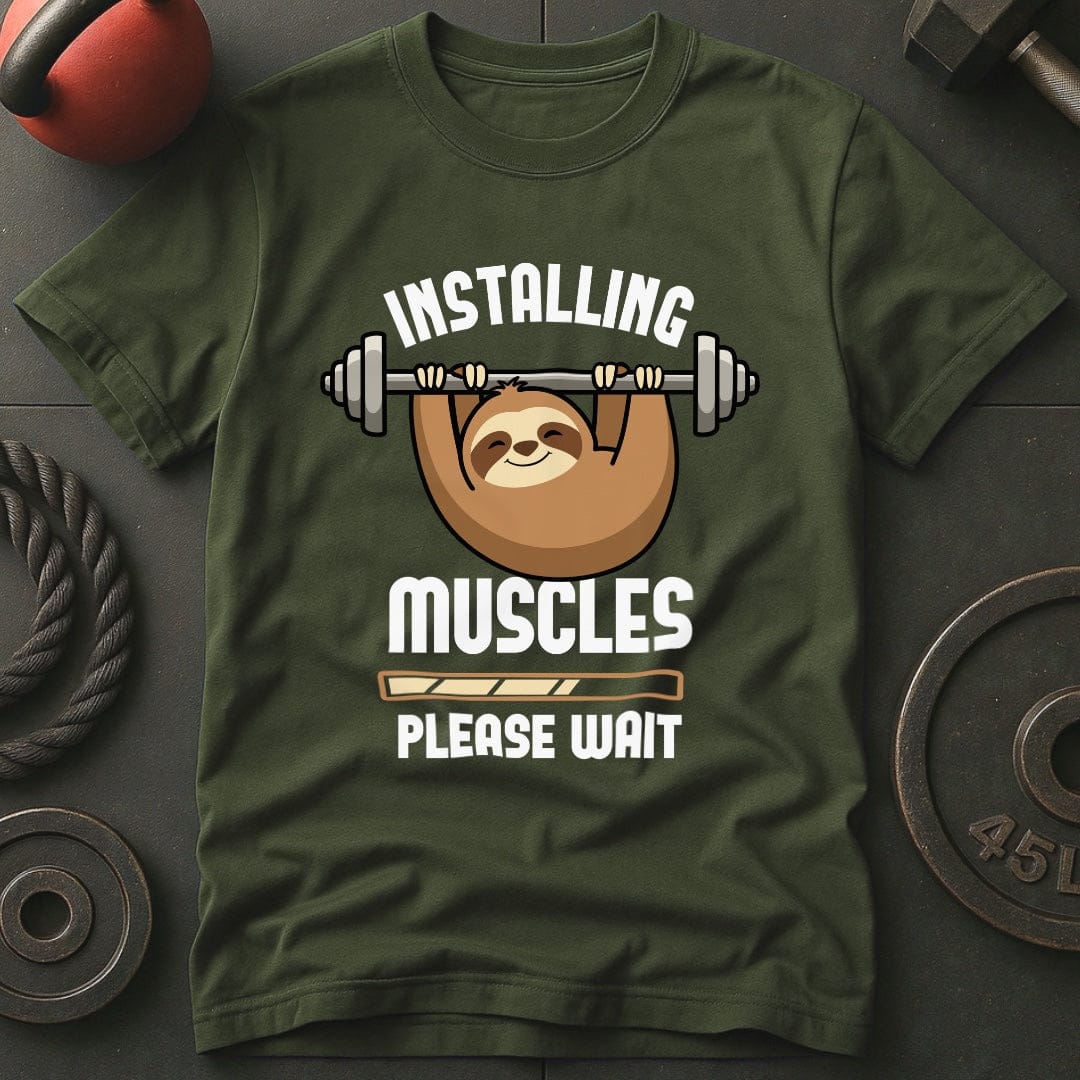 Installing Muscles SlothT-shirt