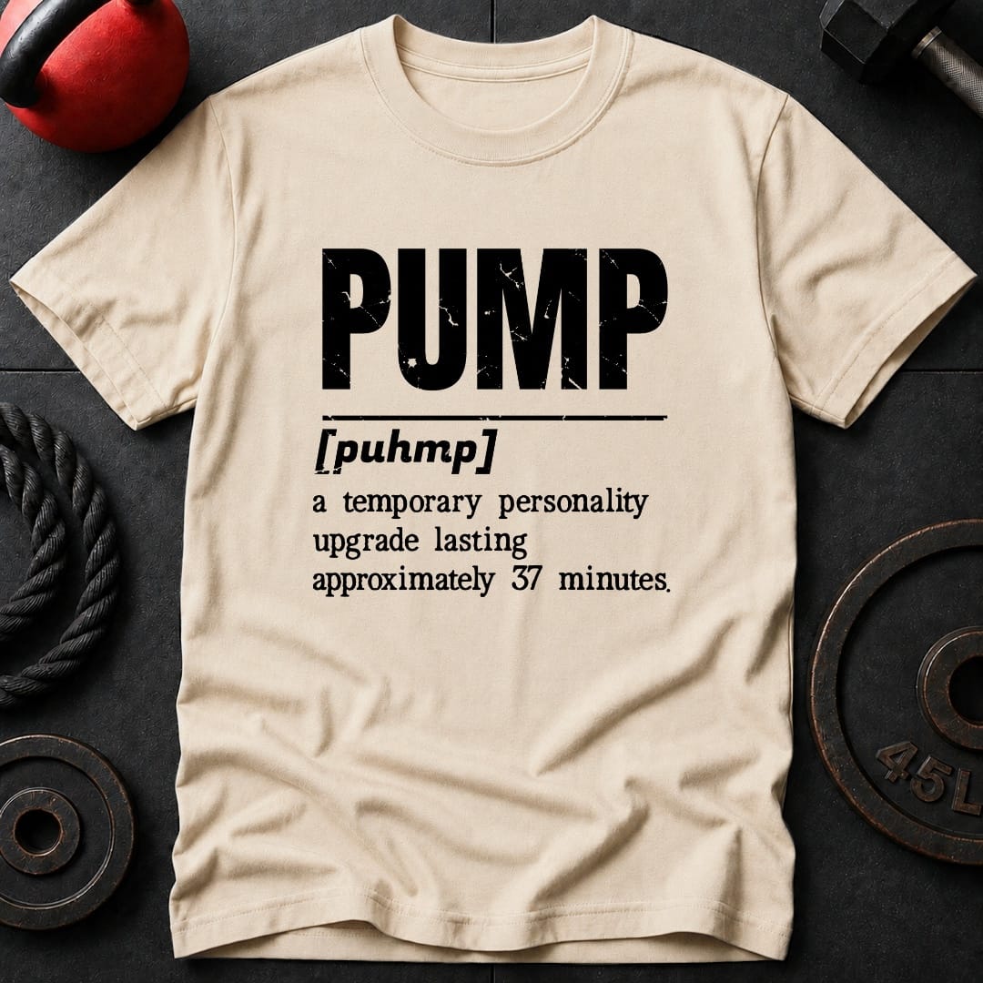 Pump Vocabulary T-shirt