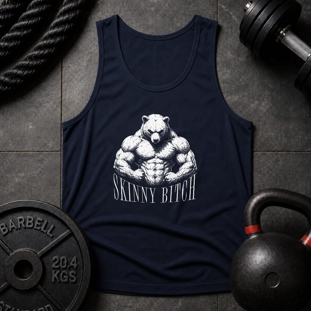 Skinny Bitch Bear Unisex Tank