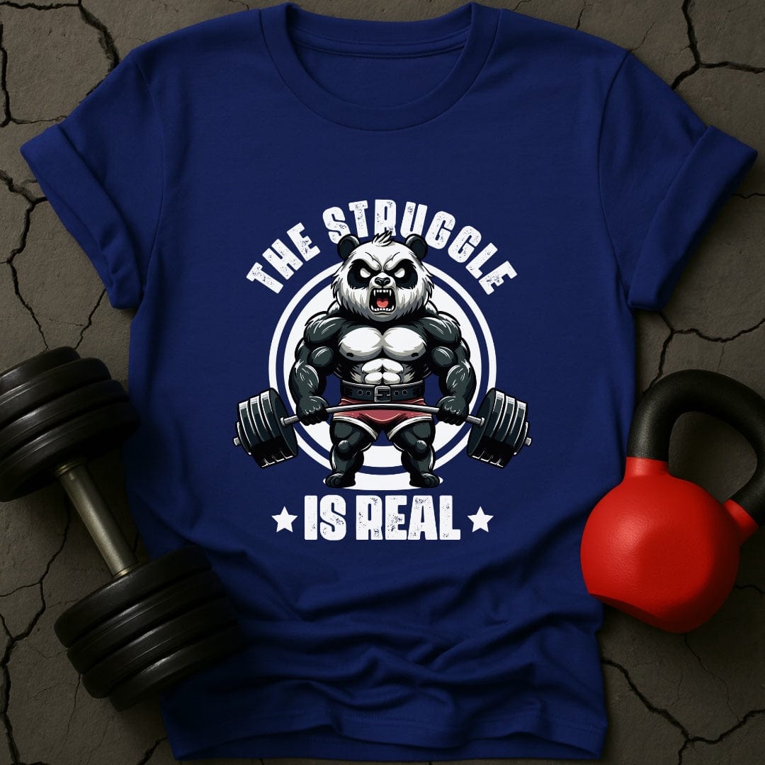 The Struggle Is Real Panda T-Shirt
