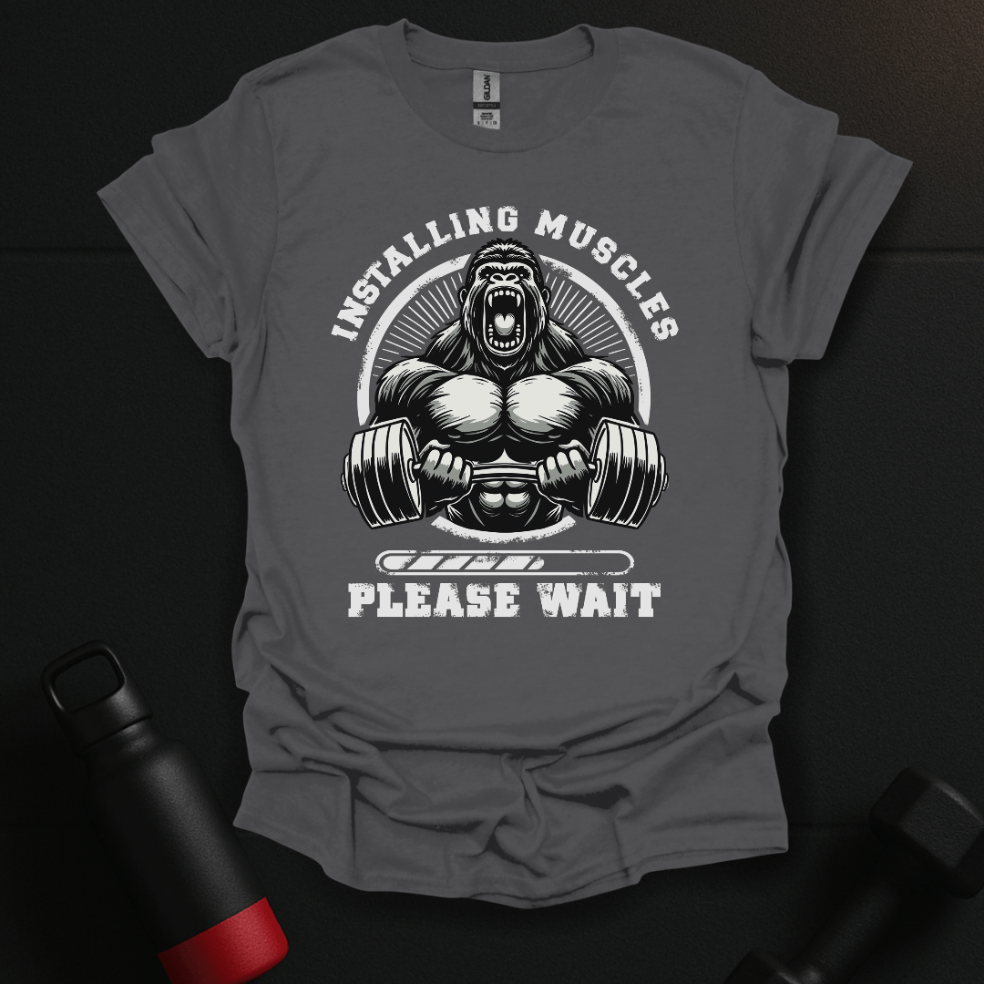 Installing Muscles Gorilla T-Shirt