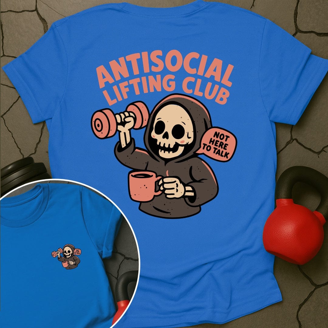 Antisocial Lifting Club Gym T-Shirt