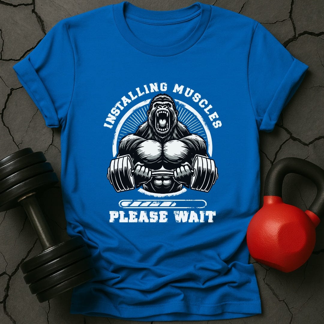Installing Muscles Gorilla T-Shirt