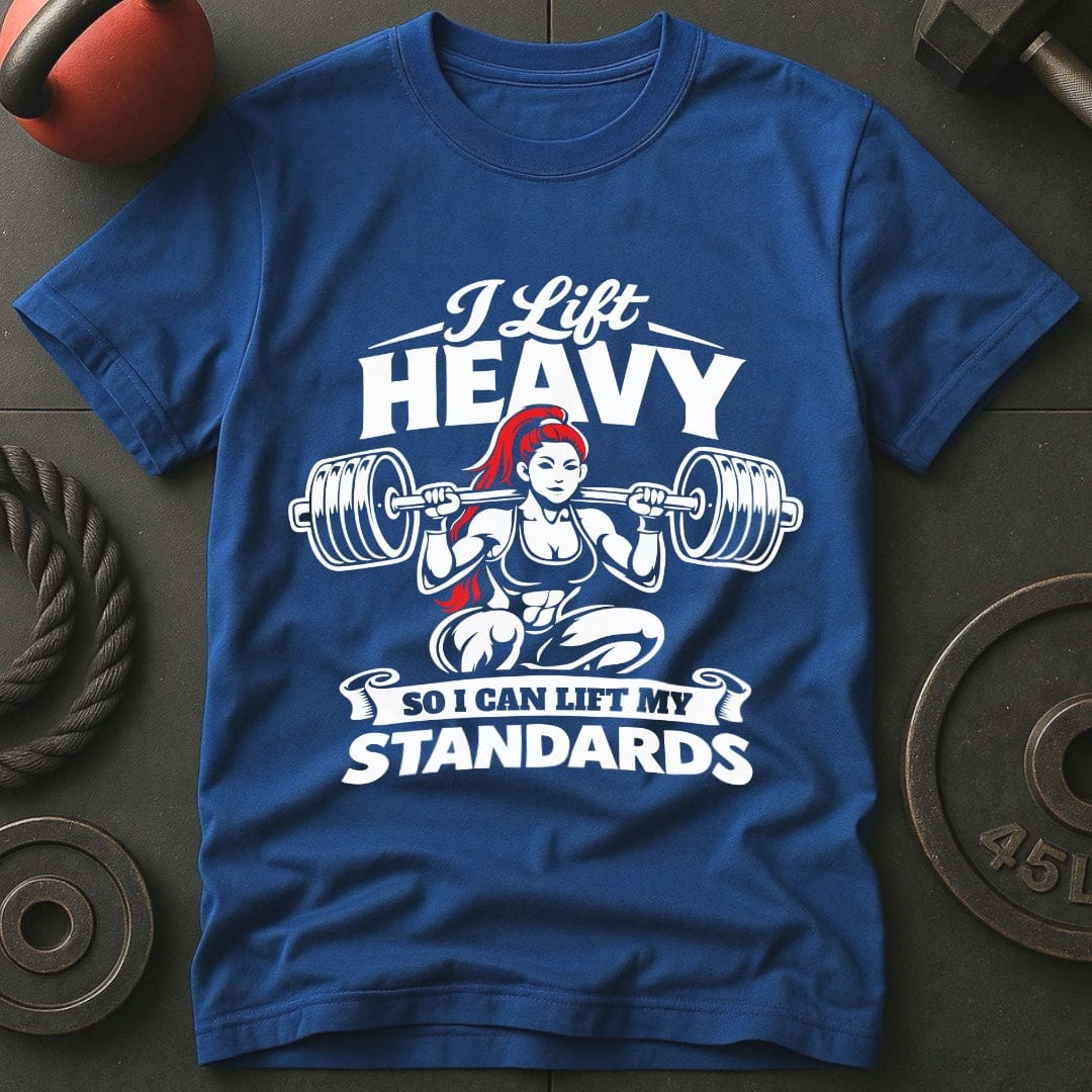 I Lift Heavy So I Can T-shirt