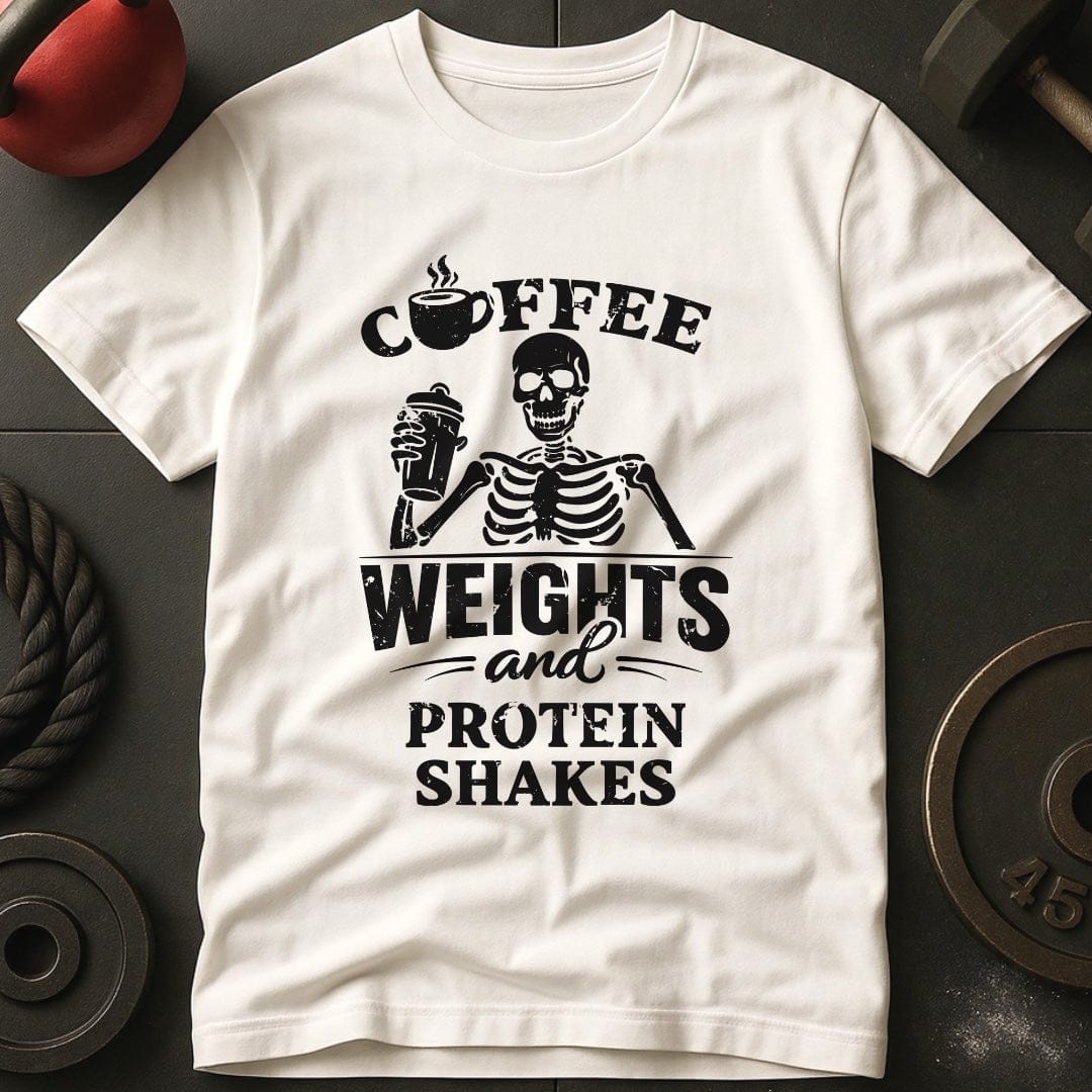 Coffee Weights Protein T-shirt