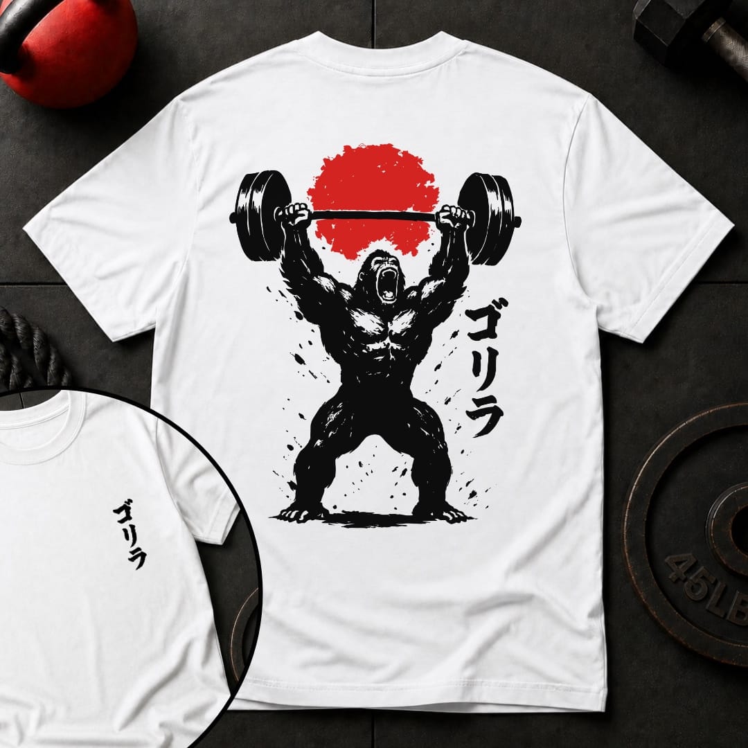 Gorilla Japan Gym T-Shirt