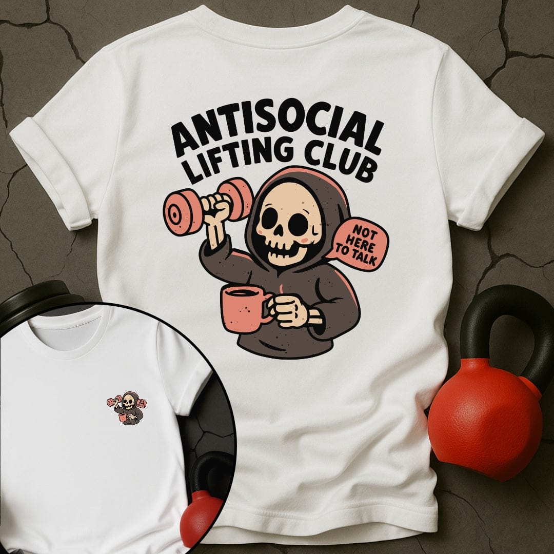 Antisocial Lifting Club Gym T-Shirt