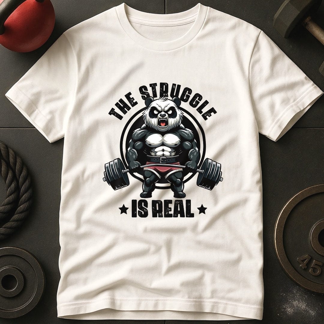 The Struggle Is Real Panda T-Shirt