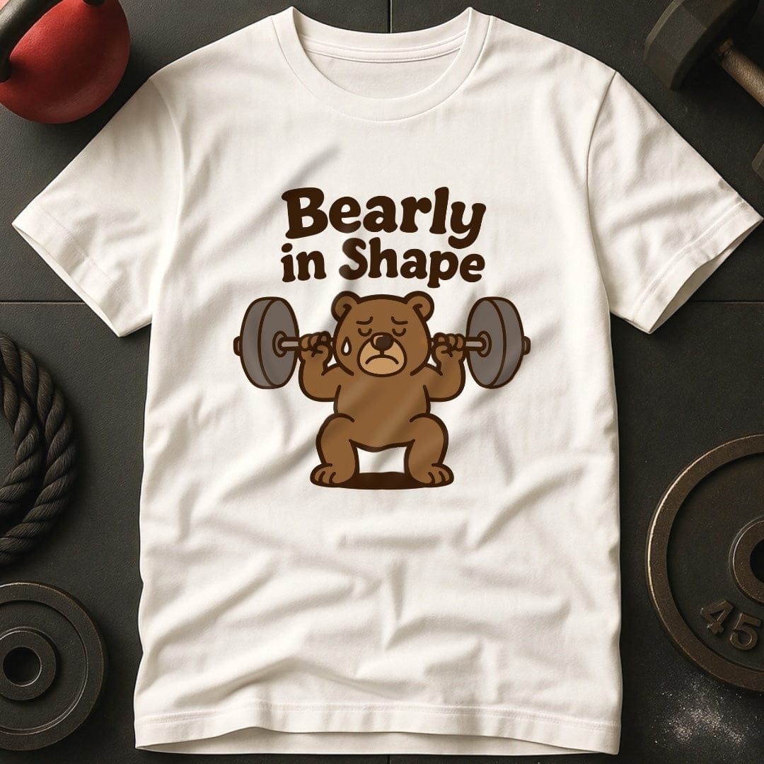 Bearly In Shape Bear Gym T-Shirt