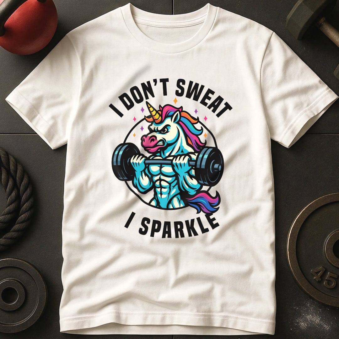 I Don't Sweat I Sparkle Unicorn T-Shirt