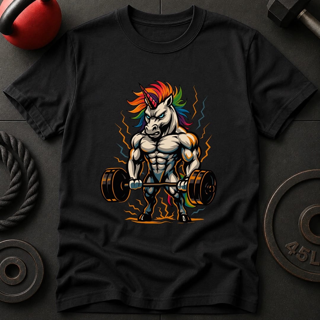Weightlifting Unicorn T-Shirt