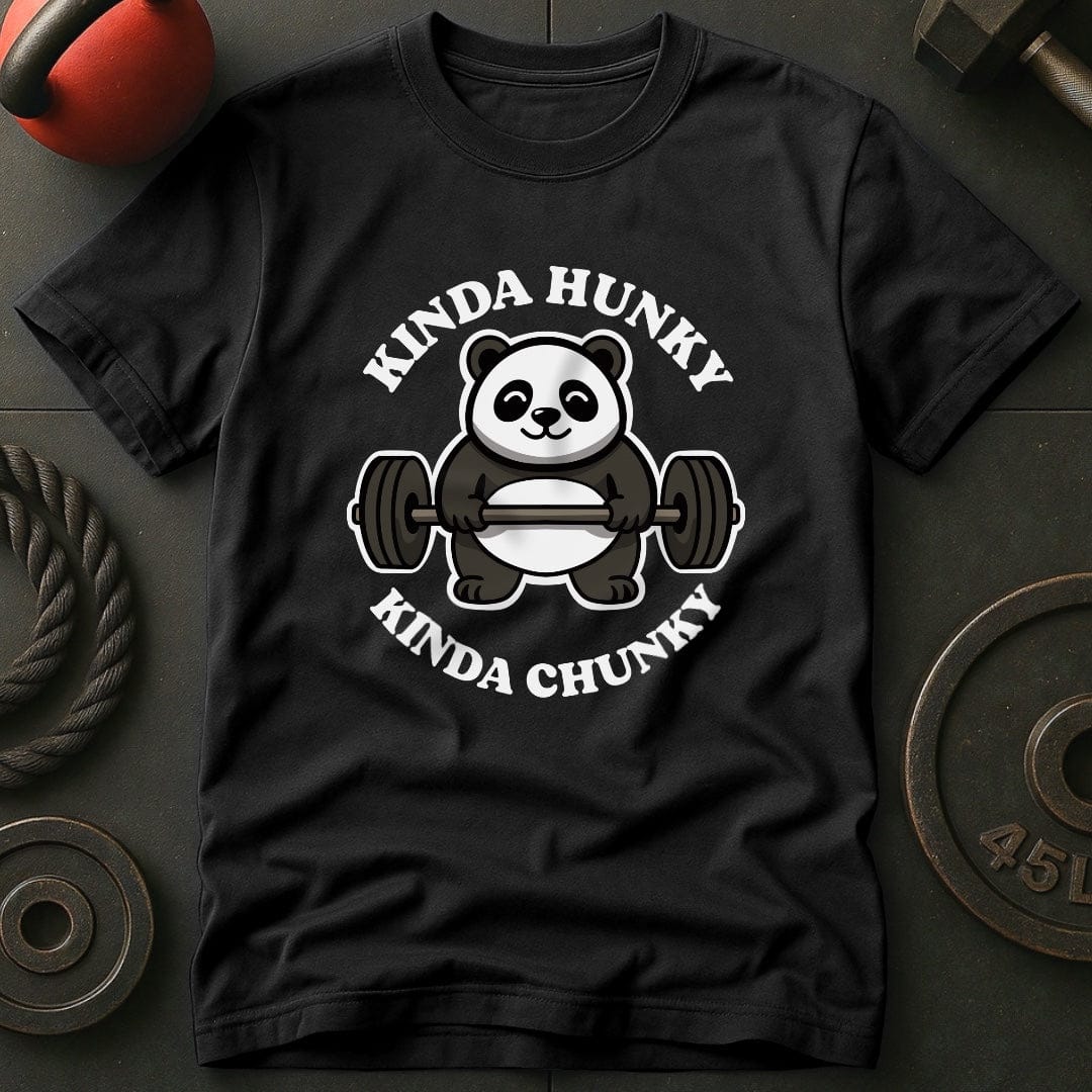 Kinda Hunky Panda Gym T-Shirt