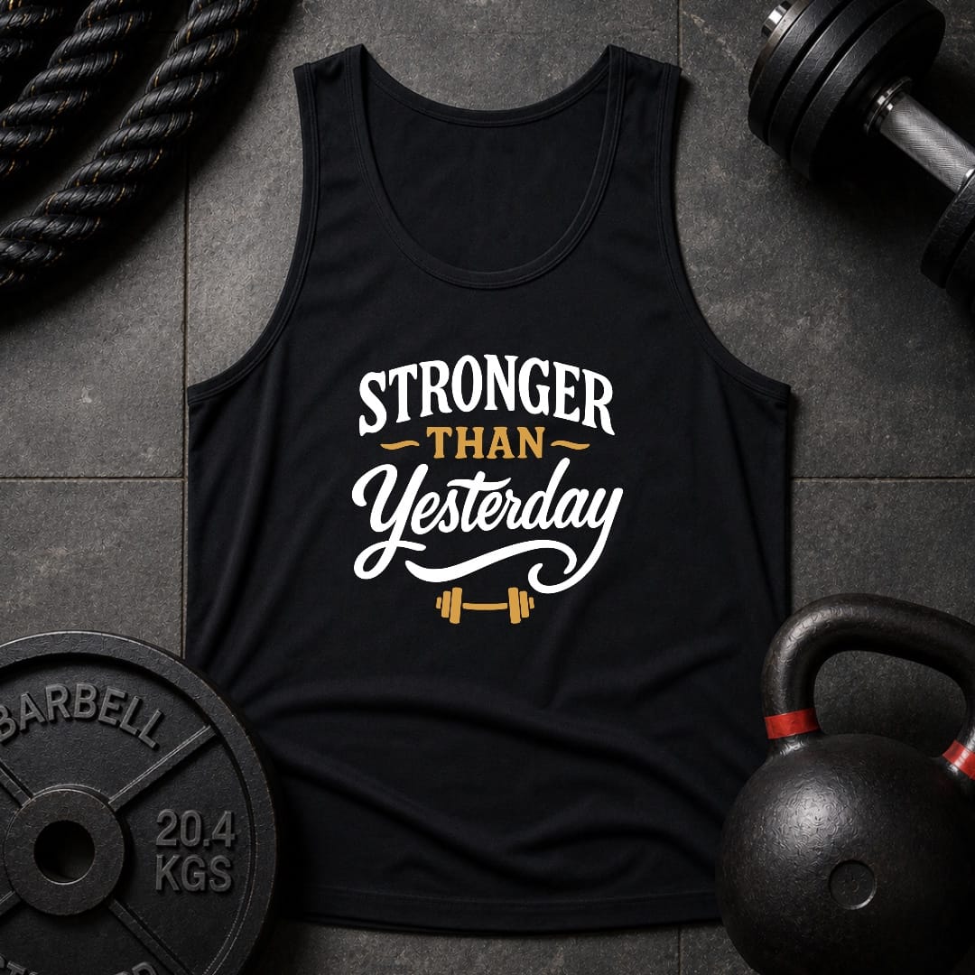 Stronger Than Yesterday Unisex Tank