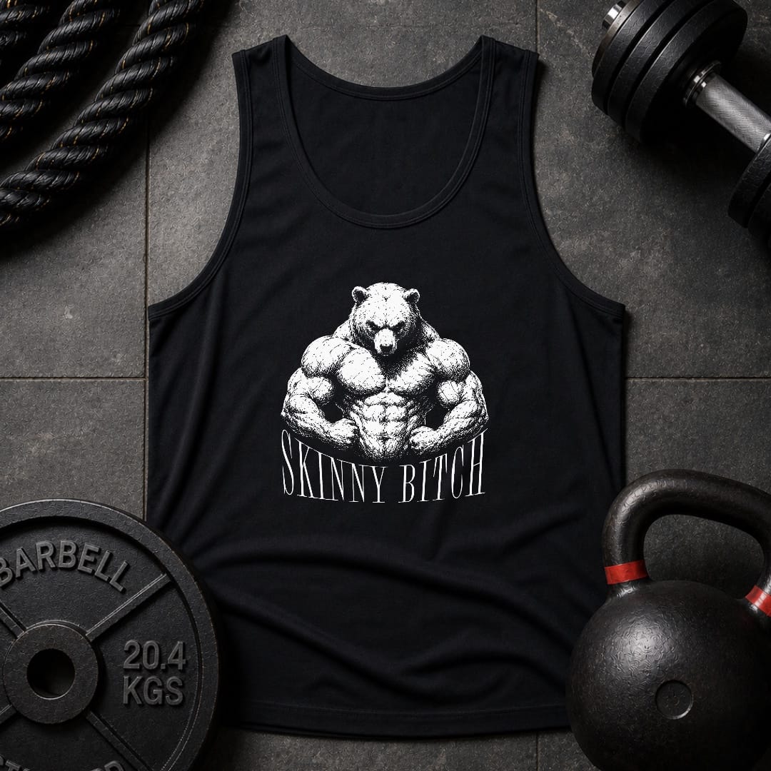 Skinny Bitch Bear Unisex Tank