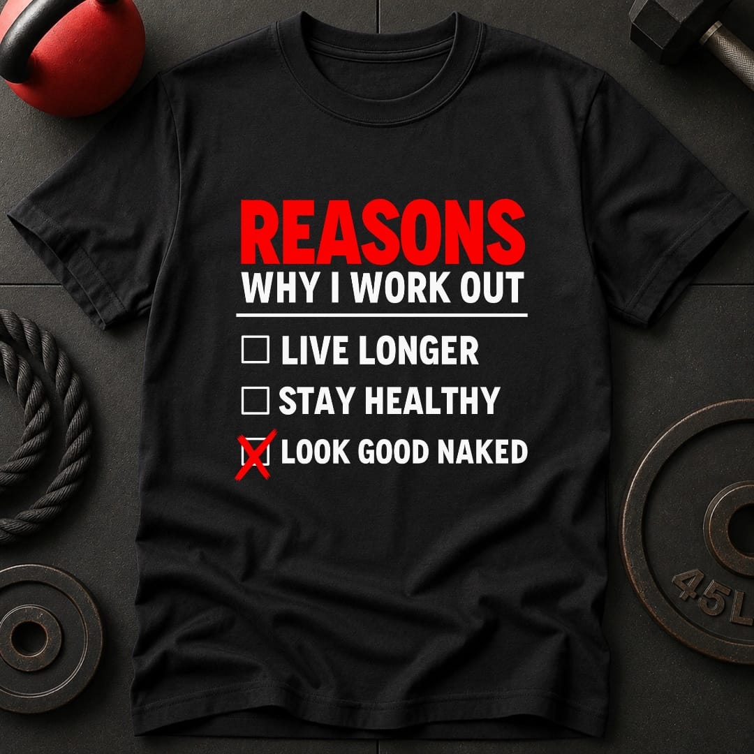 Reasons Why I Work out T-Shirt