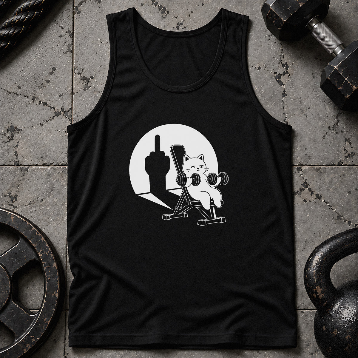 Lift. Hate. Repeat Unisex Tank