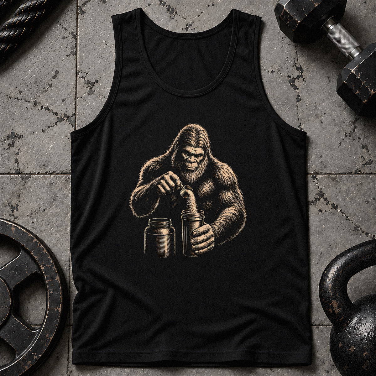 Bigfoot Gains Unisex Tank