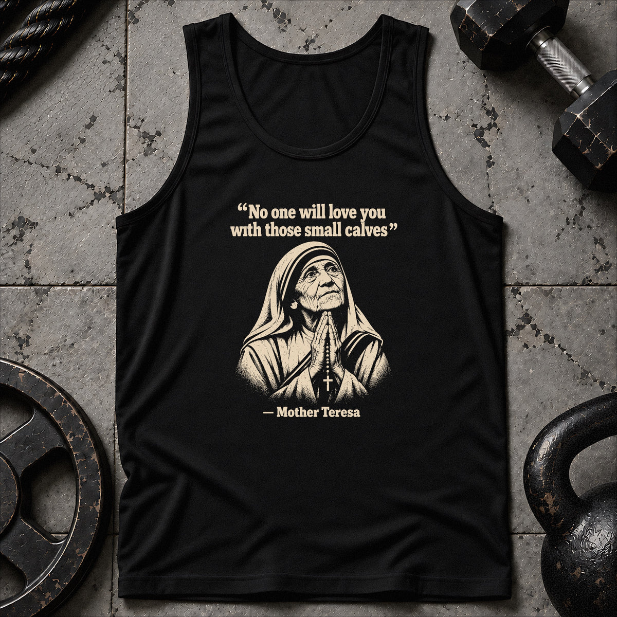 Mother Teresa Wisdom Unisex Tank