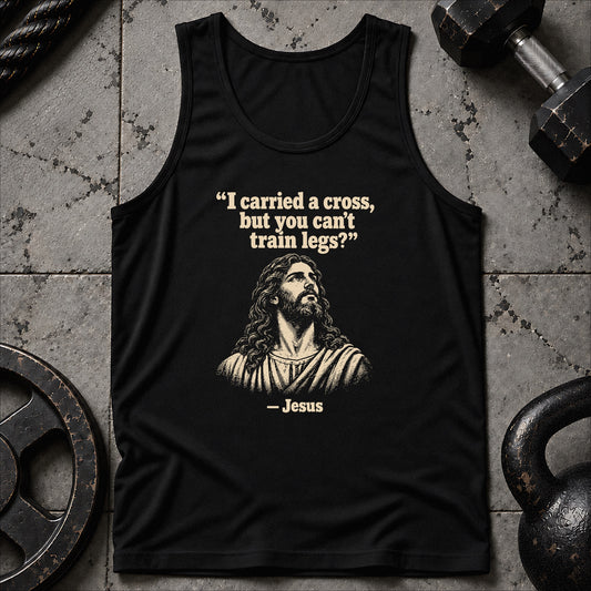 Jesus Never Skipped Unisex Tank