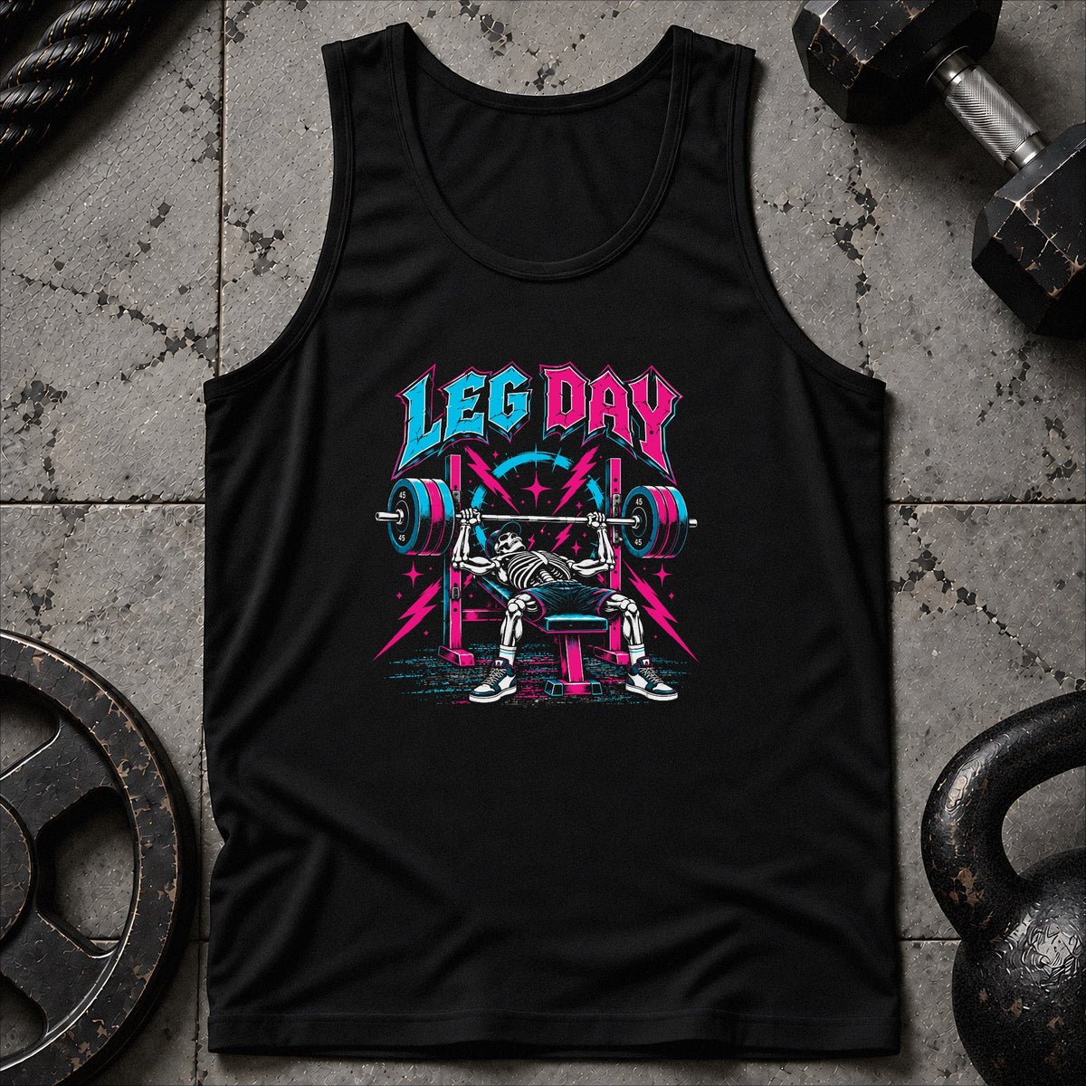 Leg Day Logic Unisex Tank