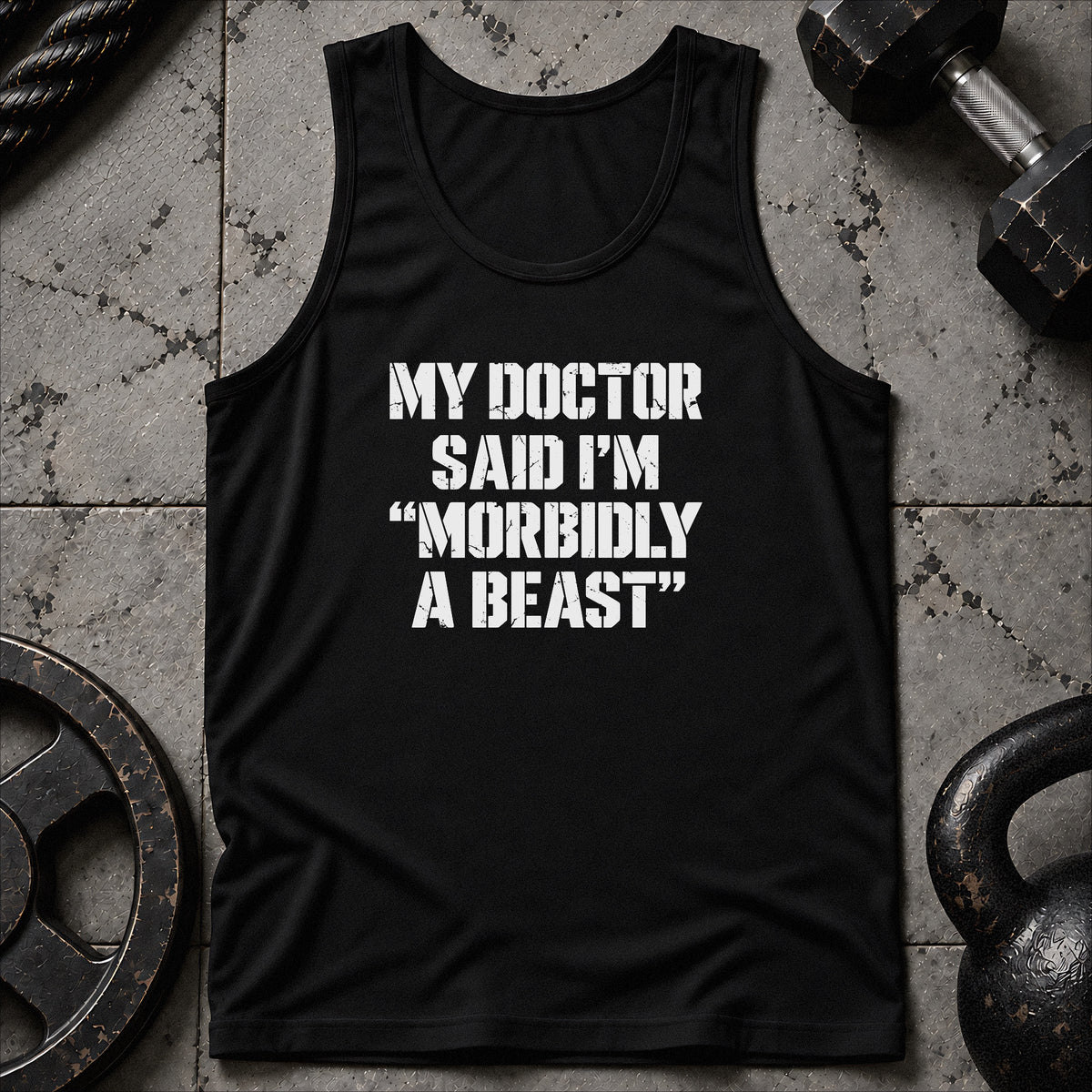 Morbidly A Beast Unisex Tank
