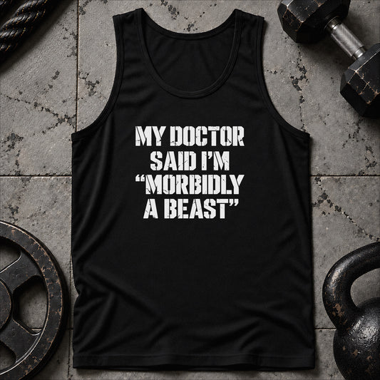 Morbidly A Beast Unisex Tank