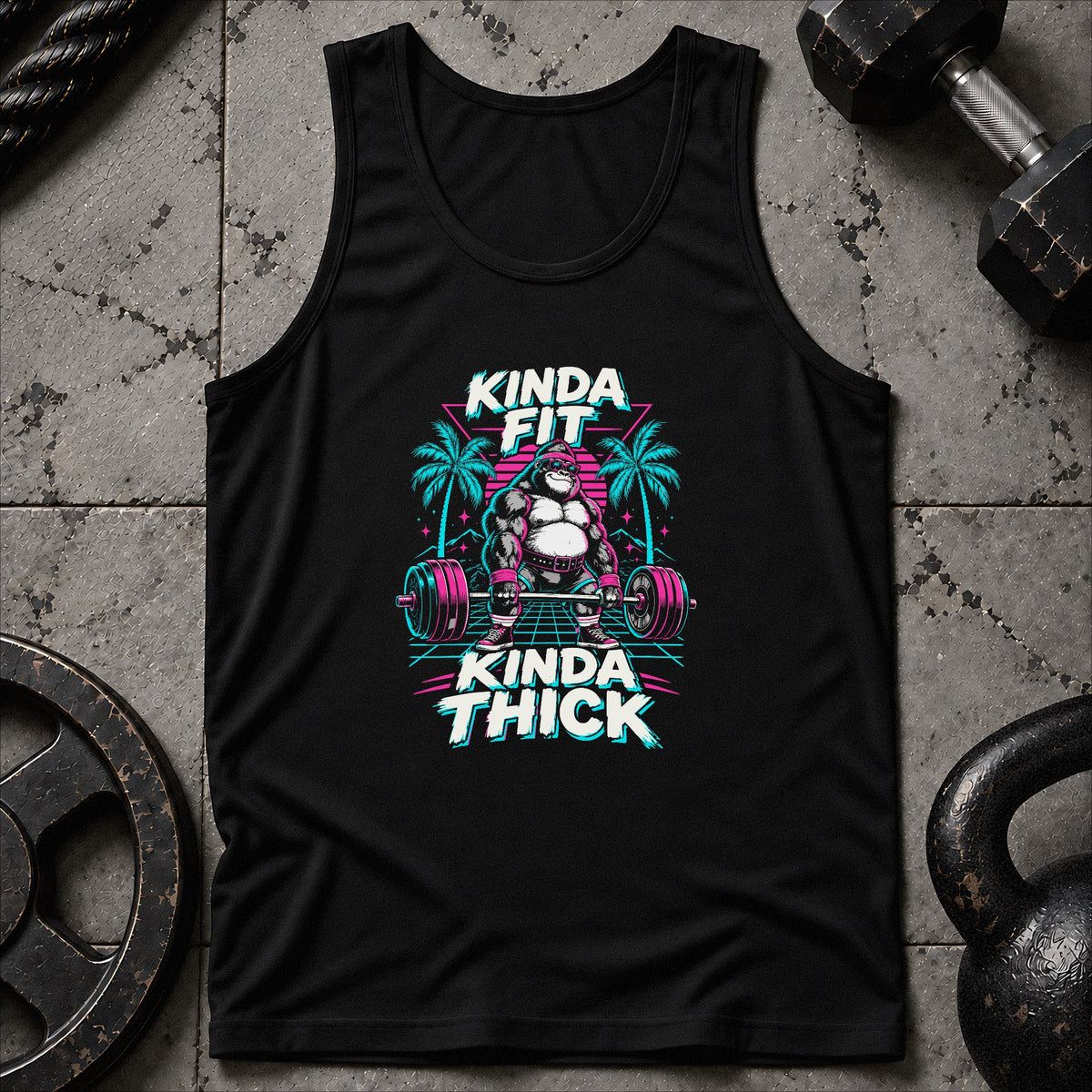 Kinda Fit Kinda Thick Unisex Tank