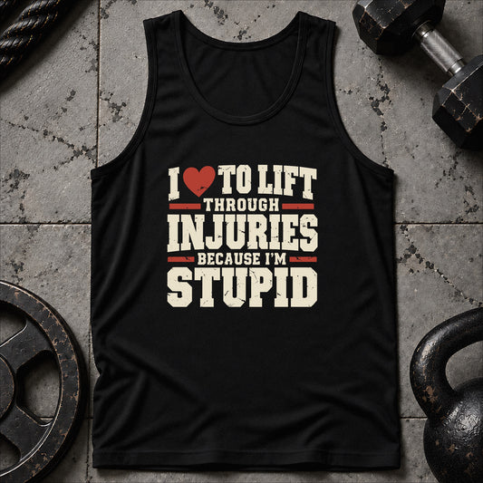 Lift Through Injuries Unisex Tank