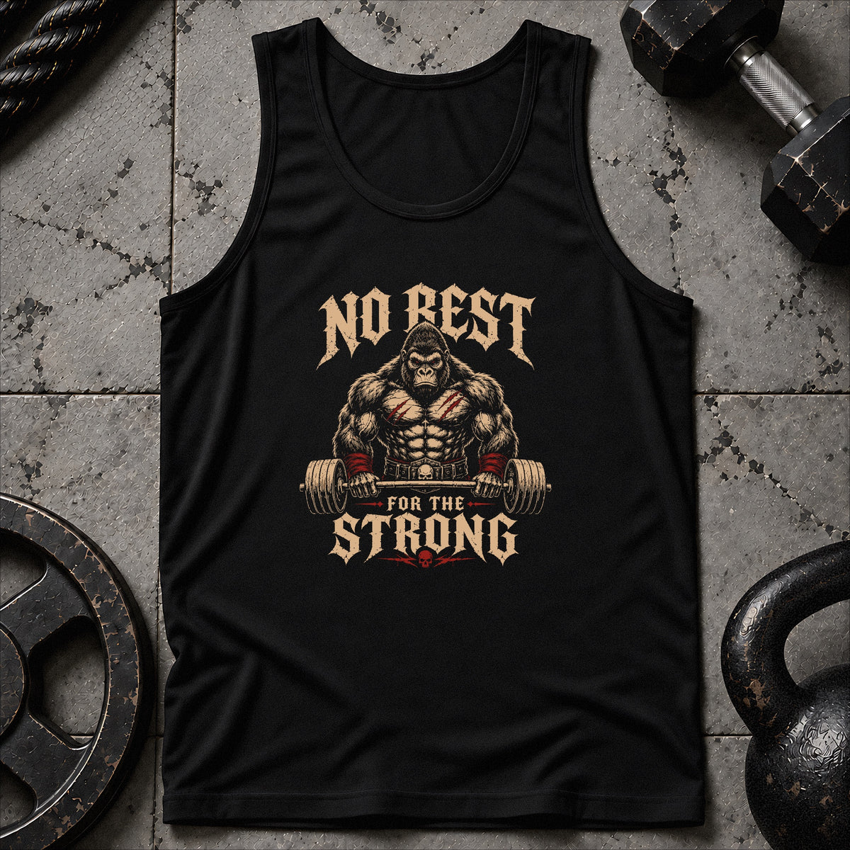 No Rest For The Strong Unisex Tank