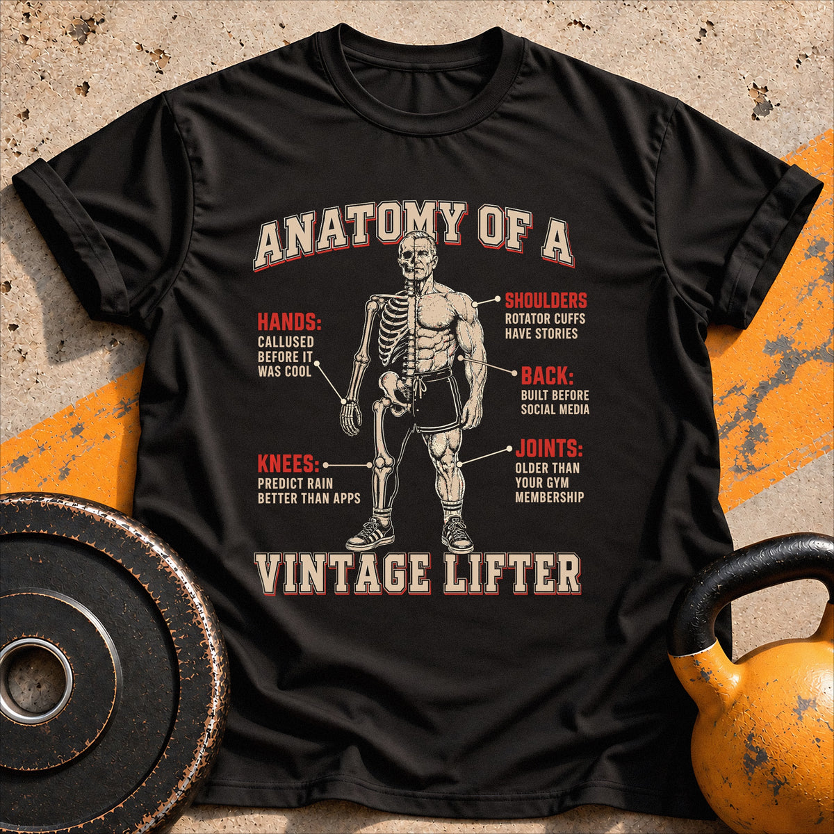 Vintage Lifter Anatomy T-shirt
