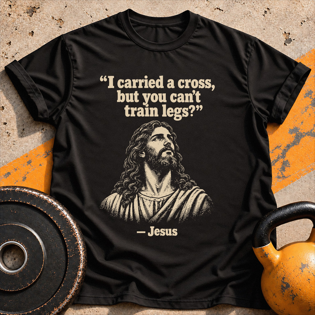 Jesus Never Skipped T-shirt