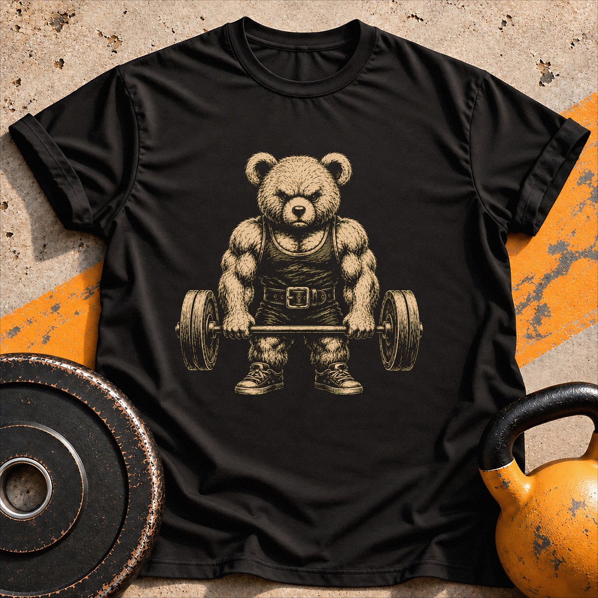 Weightlifting Bear T-shirt
