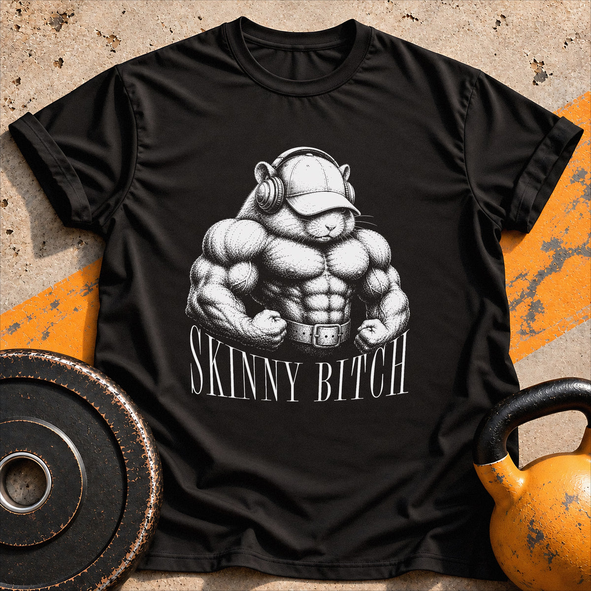Skinny Bitch Hamster T-shirt