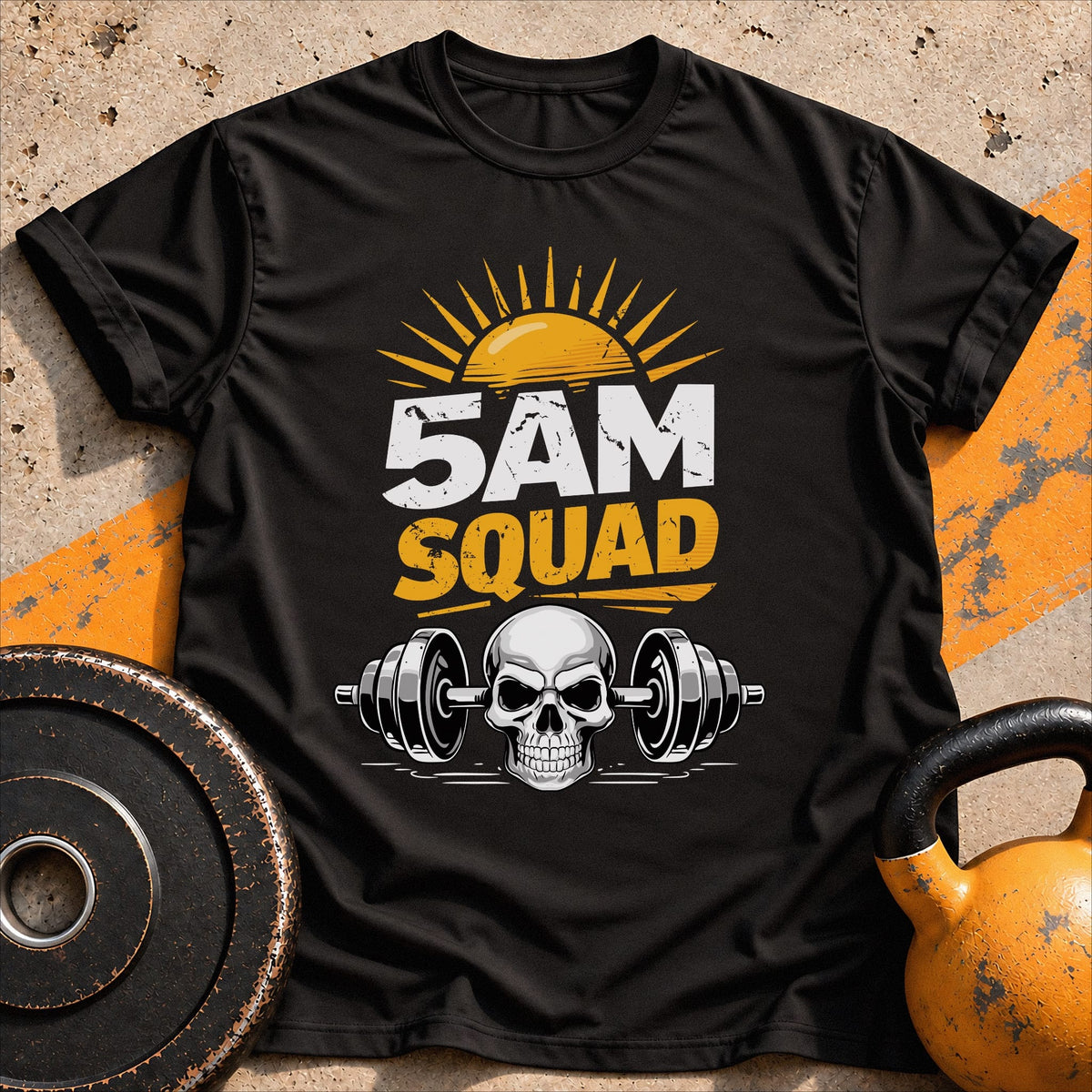 5AM Squad Skull T-shirt