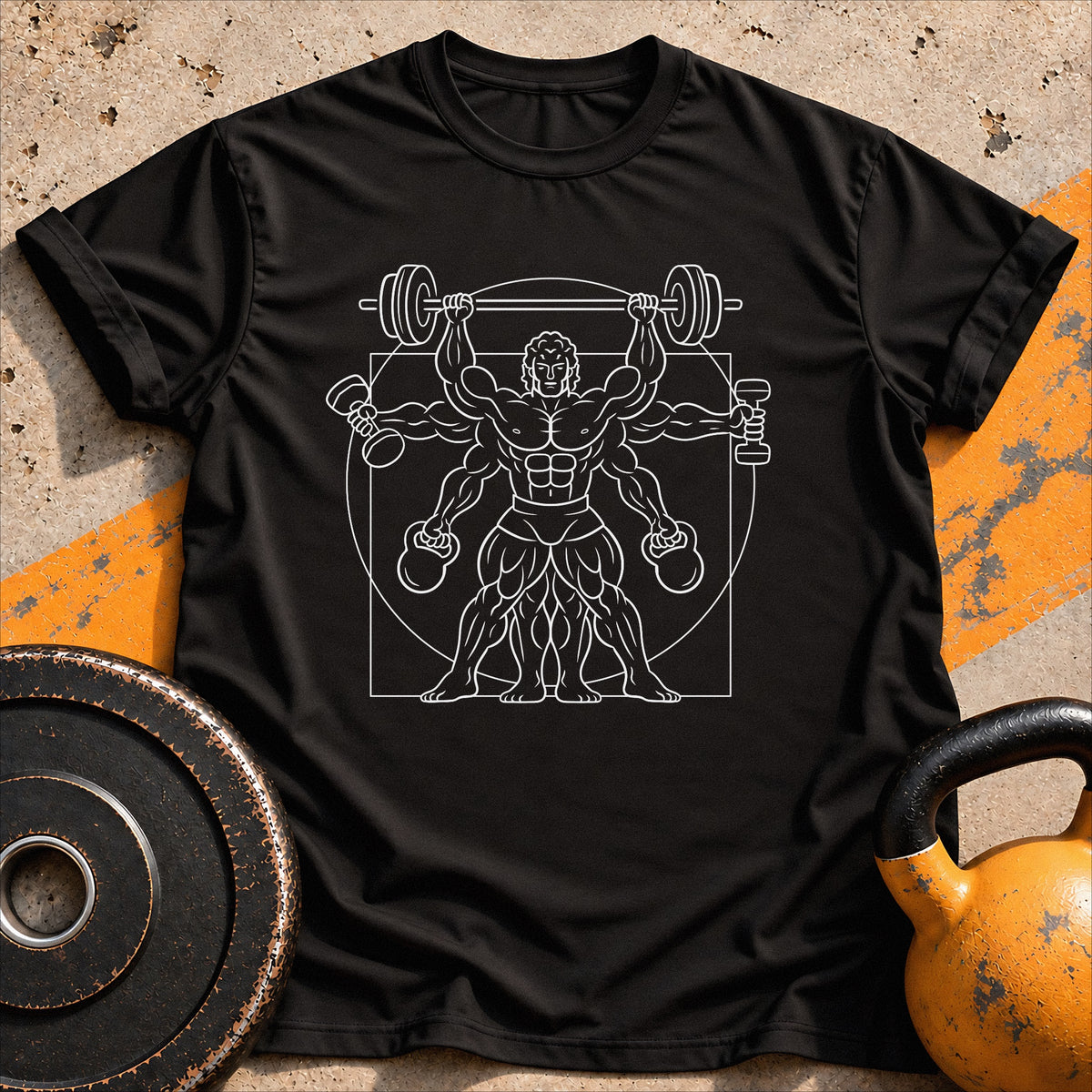 Vitruvian Gym T-Shirt