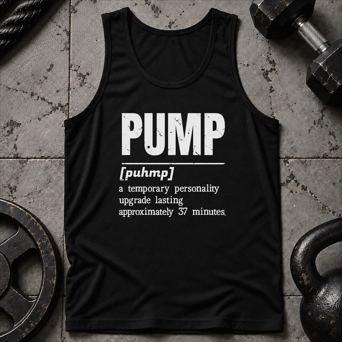 Pump Vocabulary Unisex Tank