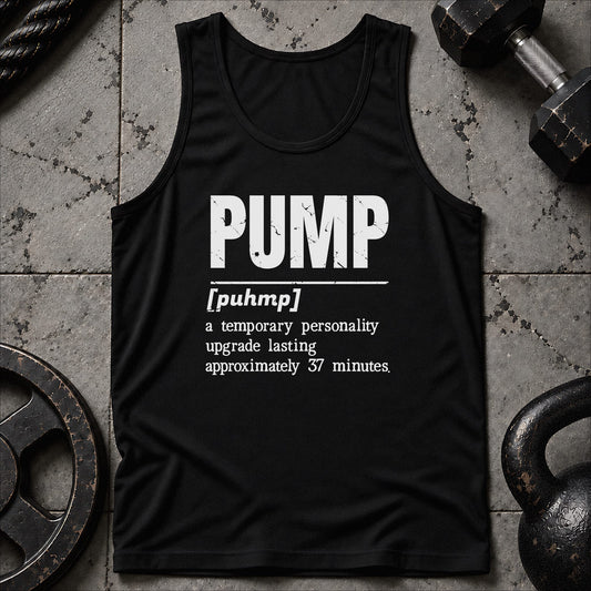 Pump Vocabulary Unisex Tank