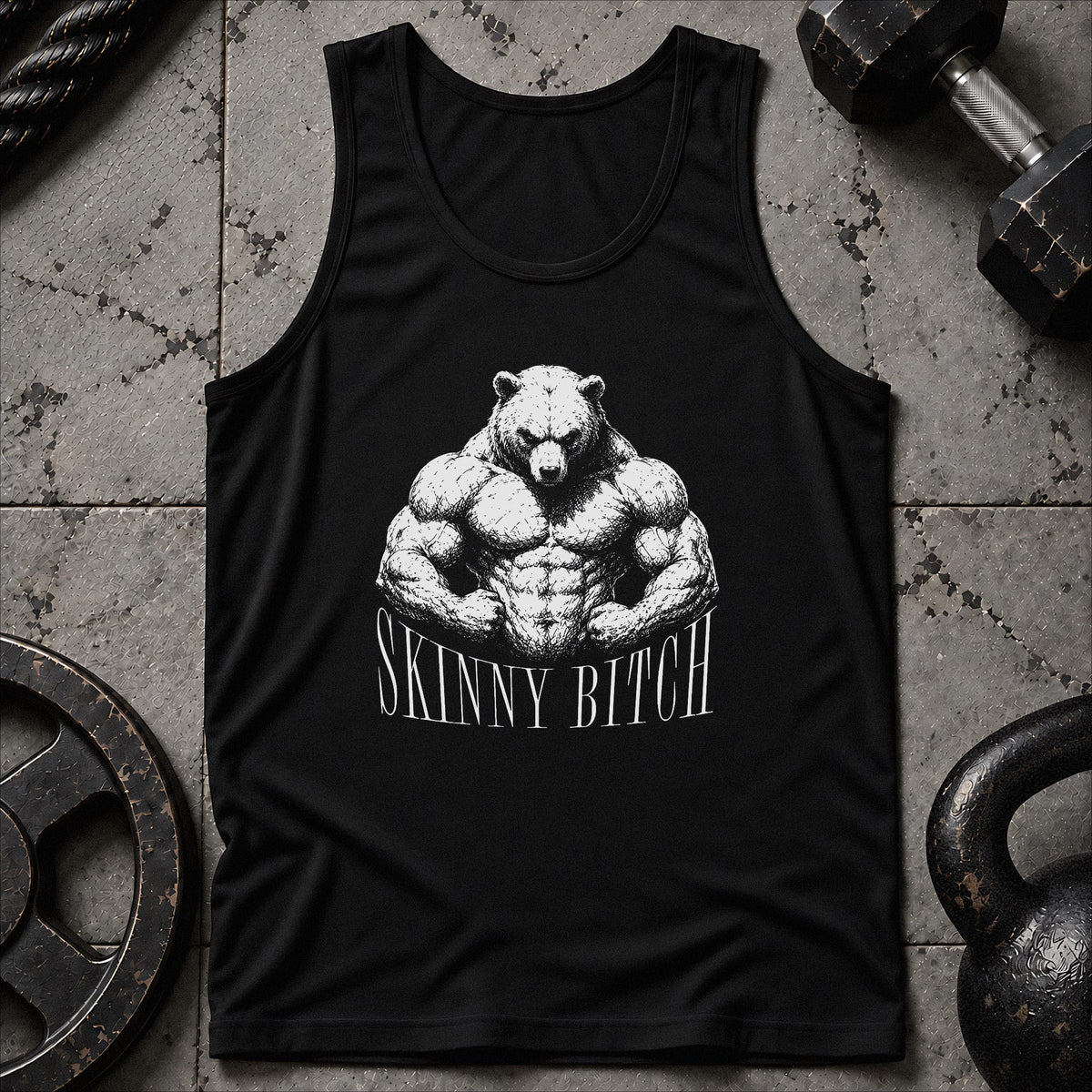Skinny Bitch Bear Unisex Tank