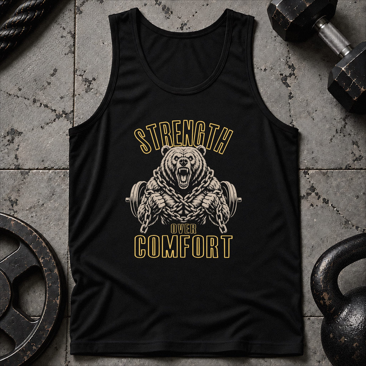 Strength Over Comfort Unisex Tank