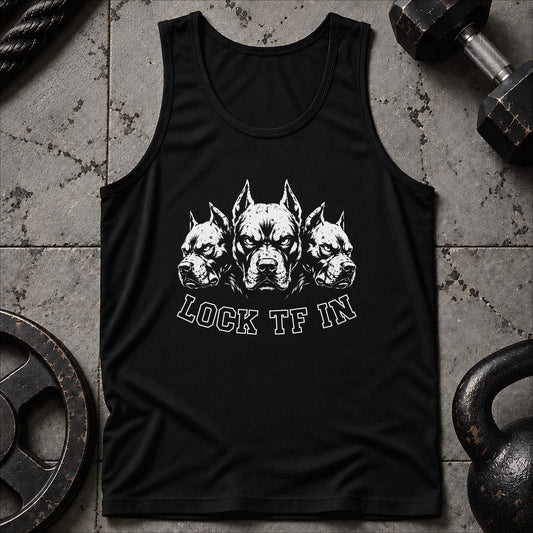 Cerberus Lock TF In Unisex Tank